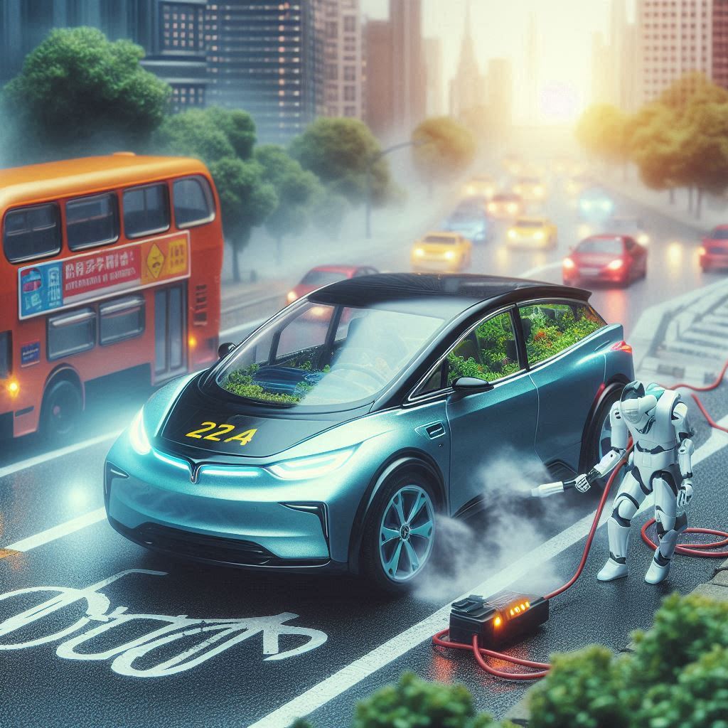 The Participation of Electric Model Cars in the Fight Against Urban Pollution